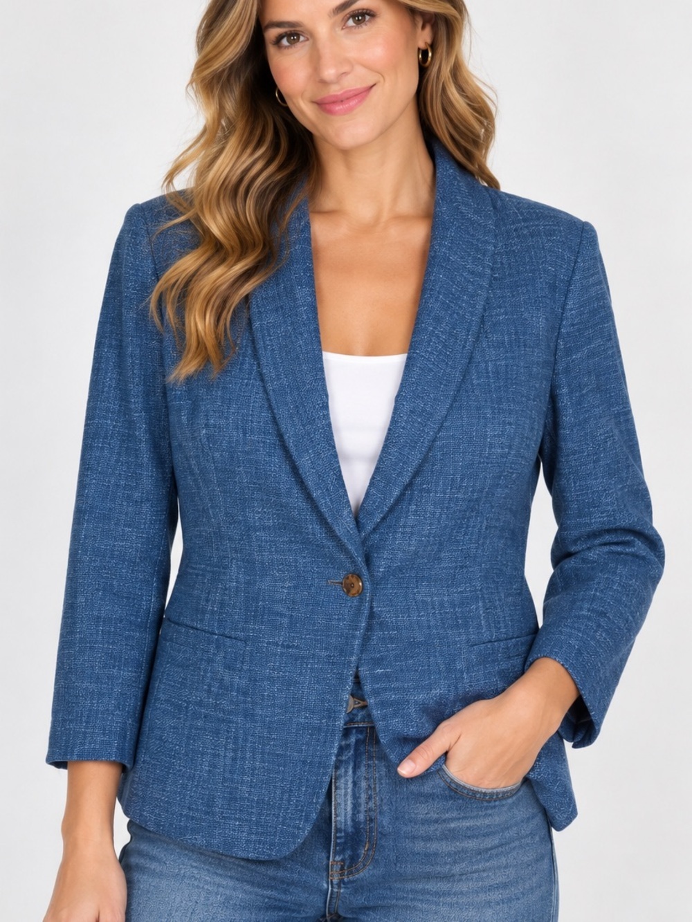 Vintage Blue Blazer
